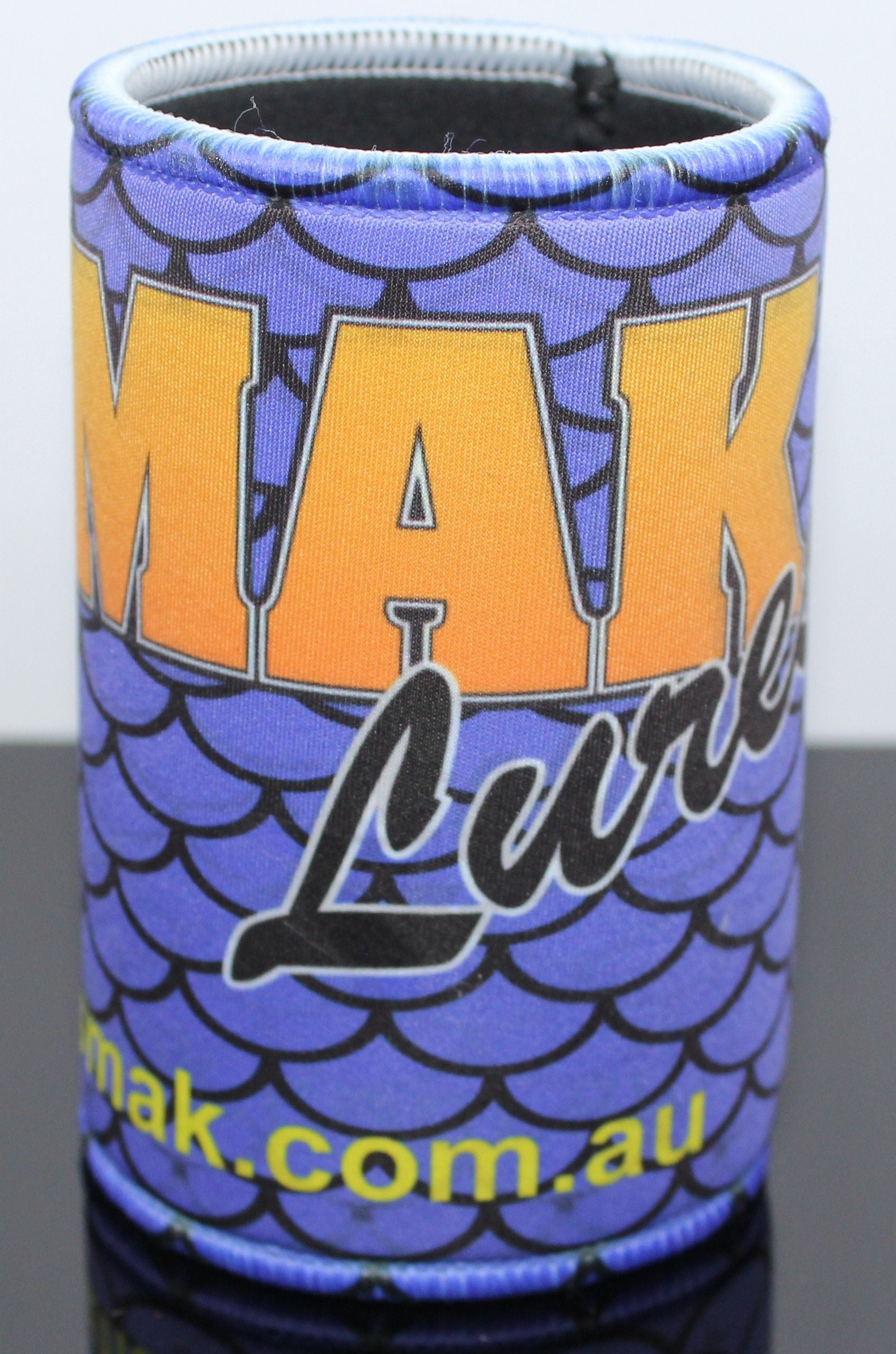 SMAK Blue Scale Stubby Cooler